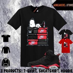 Shirt Match Aj 6 Infrared Salesman 2026 Matching Tee S Dog